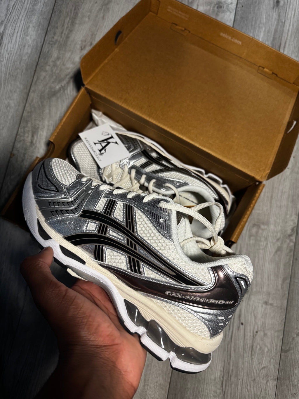 ASICS Gel Kayano 14 ‘cream black’