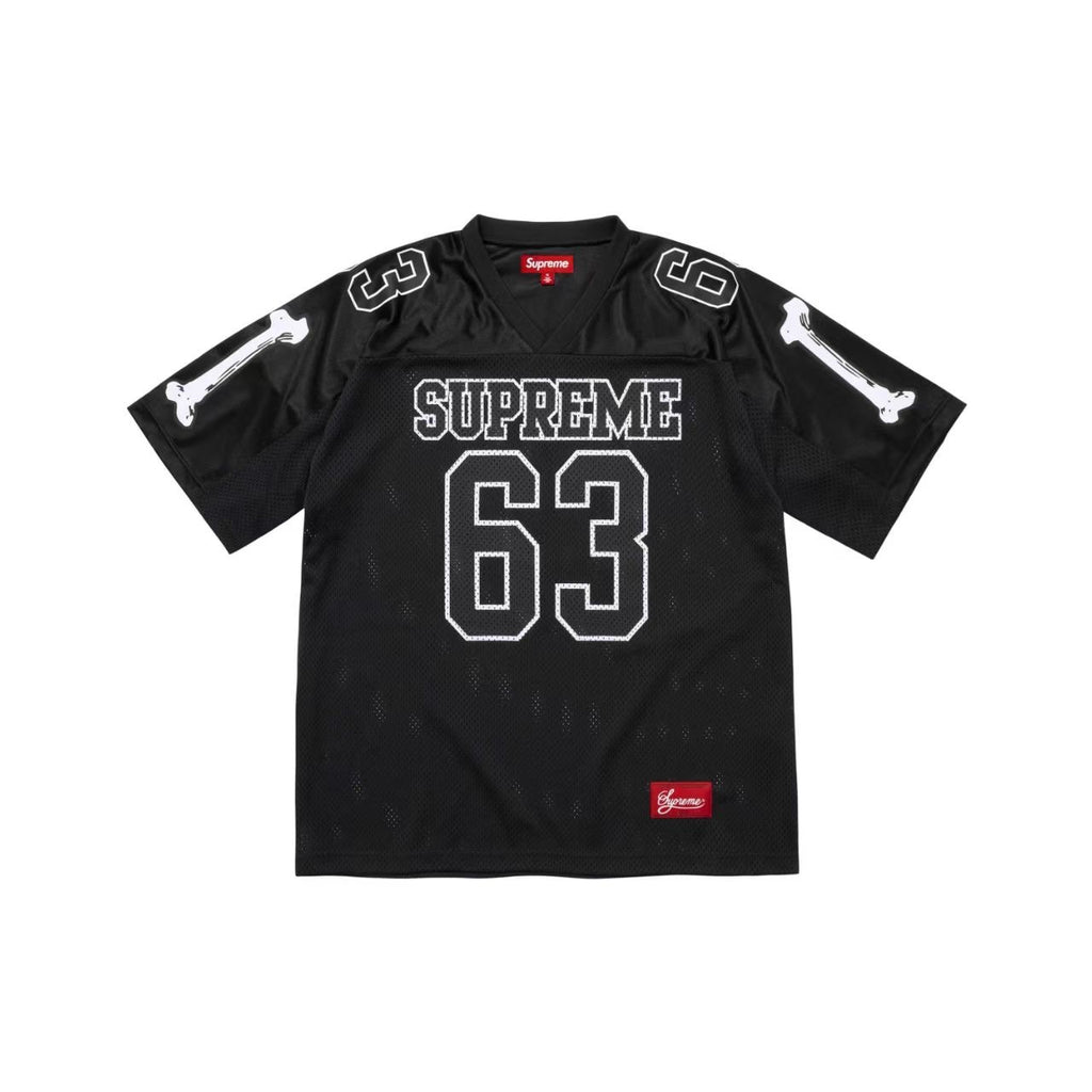 Supreme “63” Black Bone Jersey