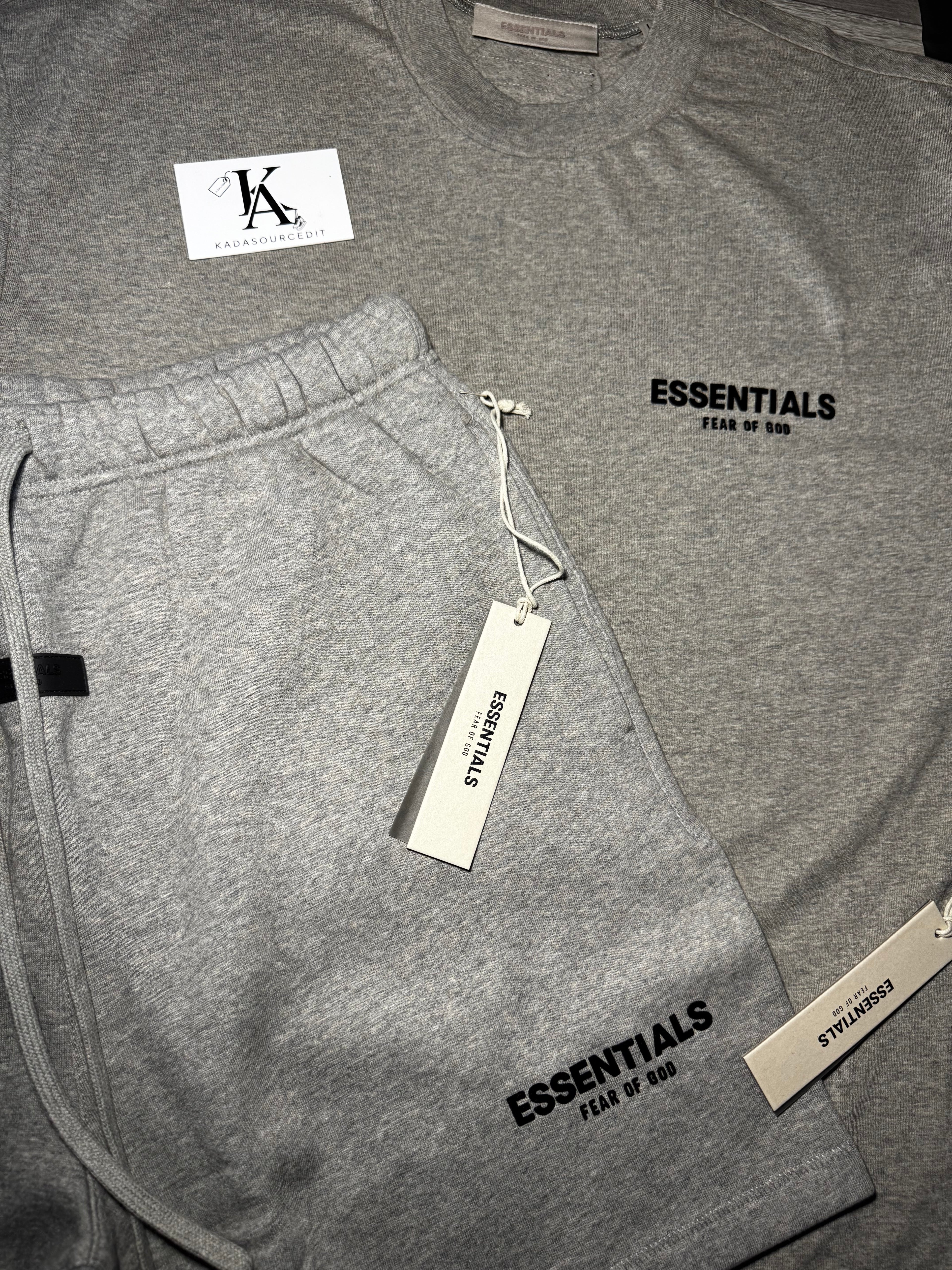 FOG SS22 Dark Oatmeal Short Set