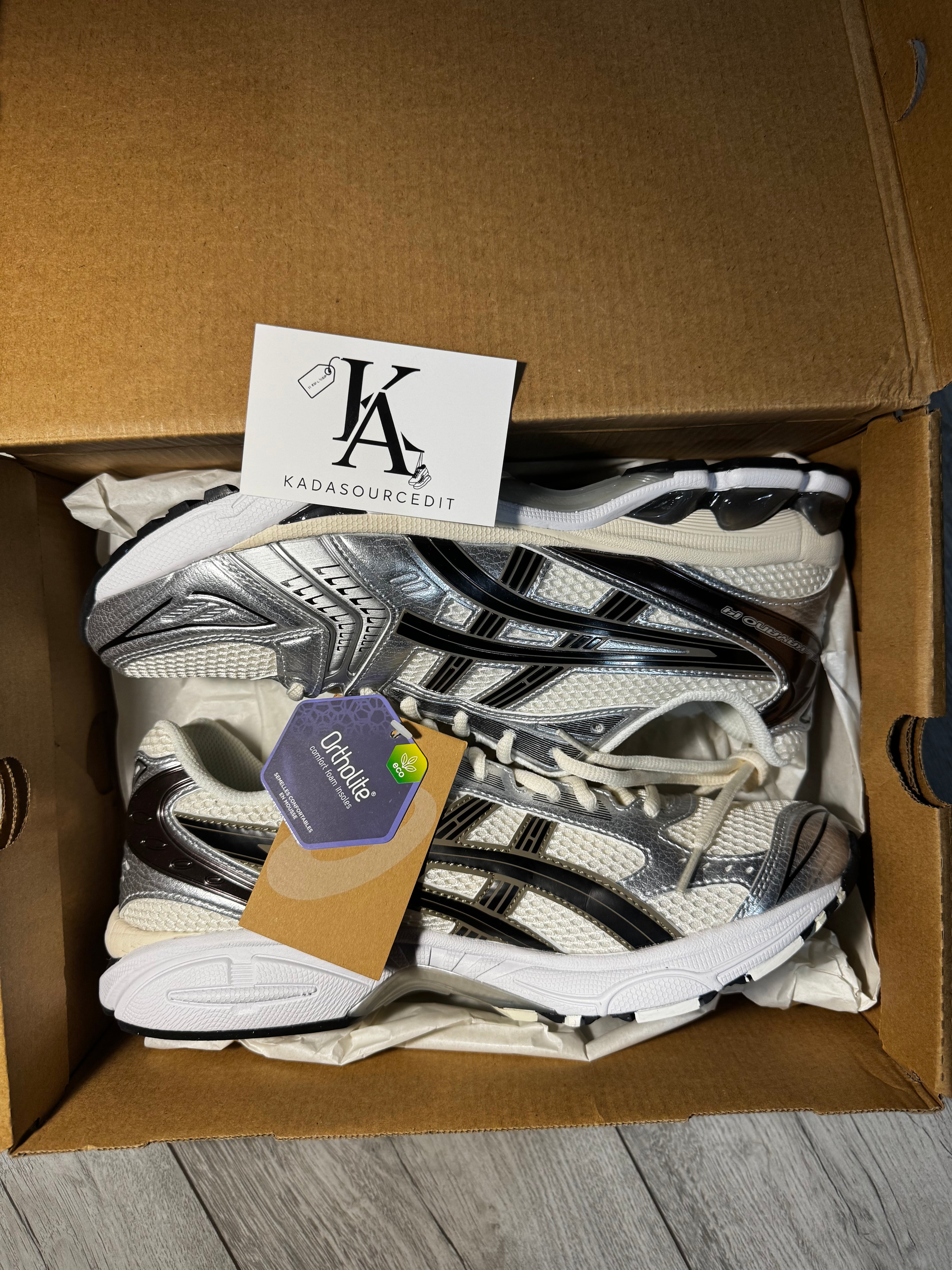 ASICS Gel Kayano 14 ‘cream black’