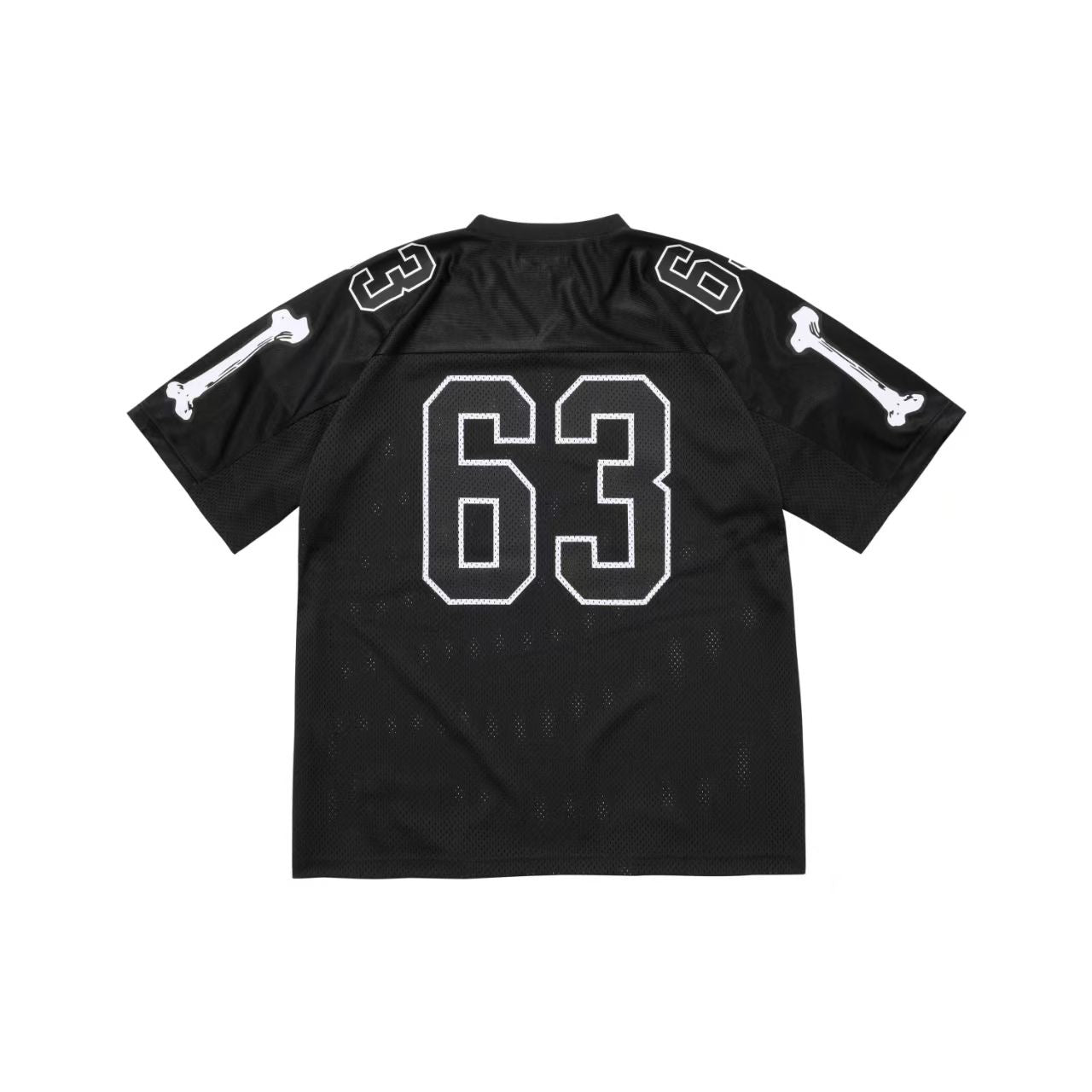 Supreme “63” Black Bone Jersey