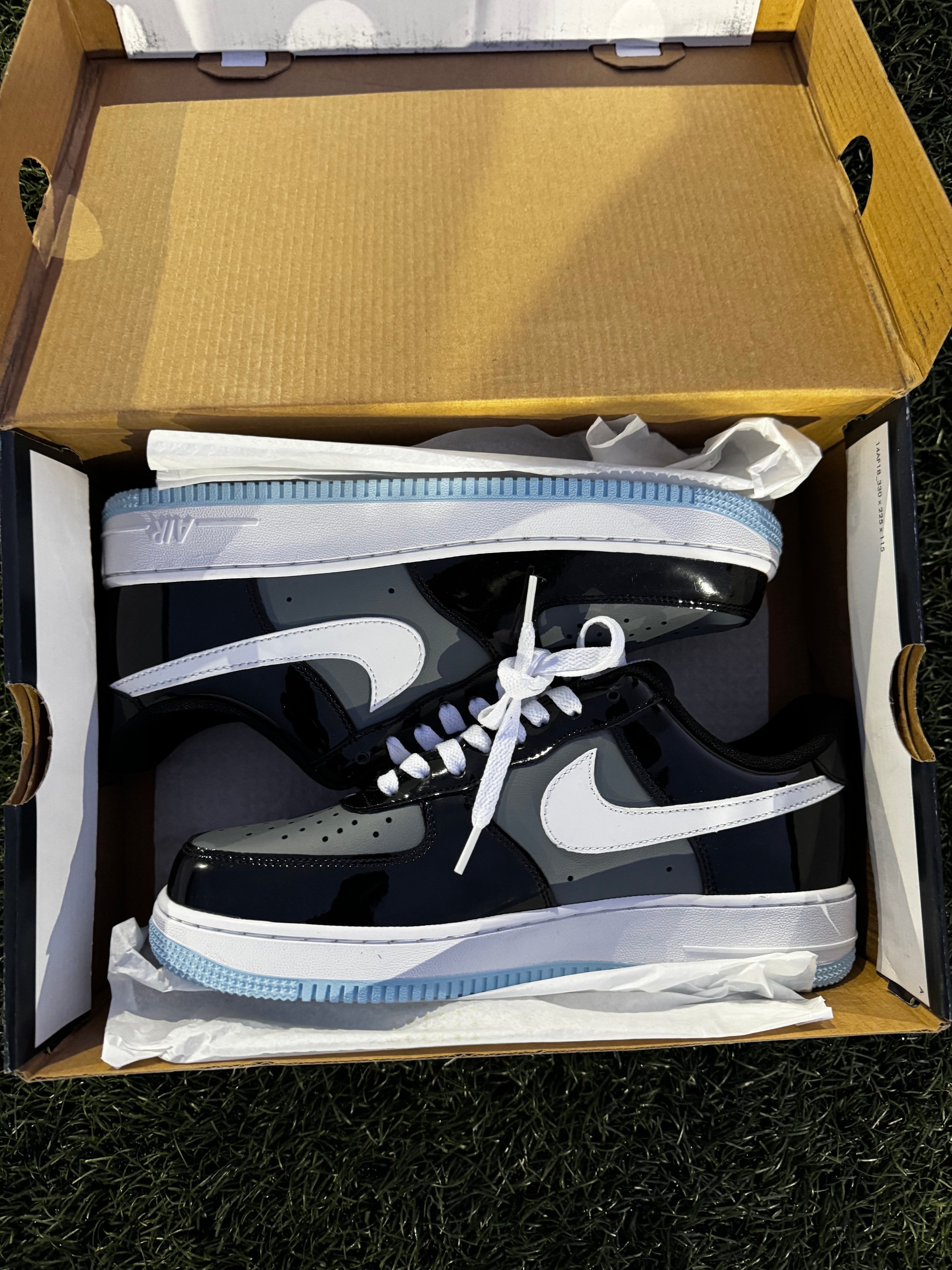 AF1 ‘Black Iron Grey Patent’
