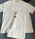 1977 ‘light oatmeal’ Short Set