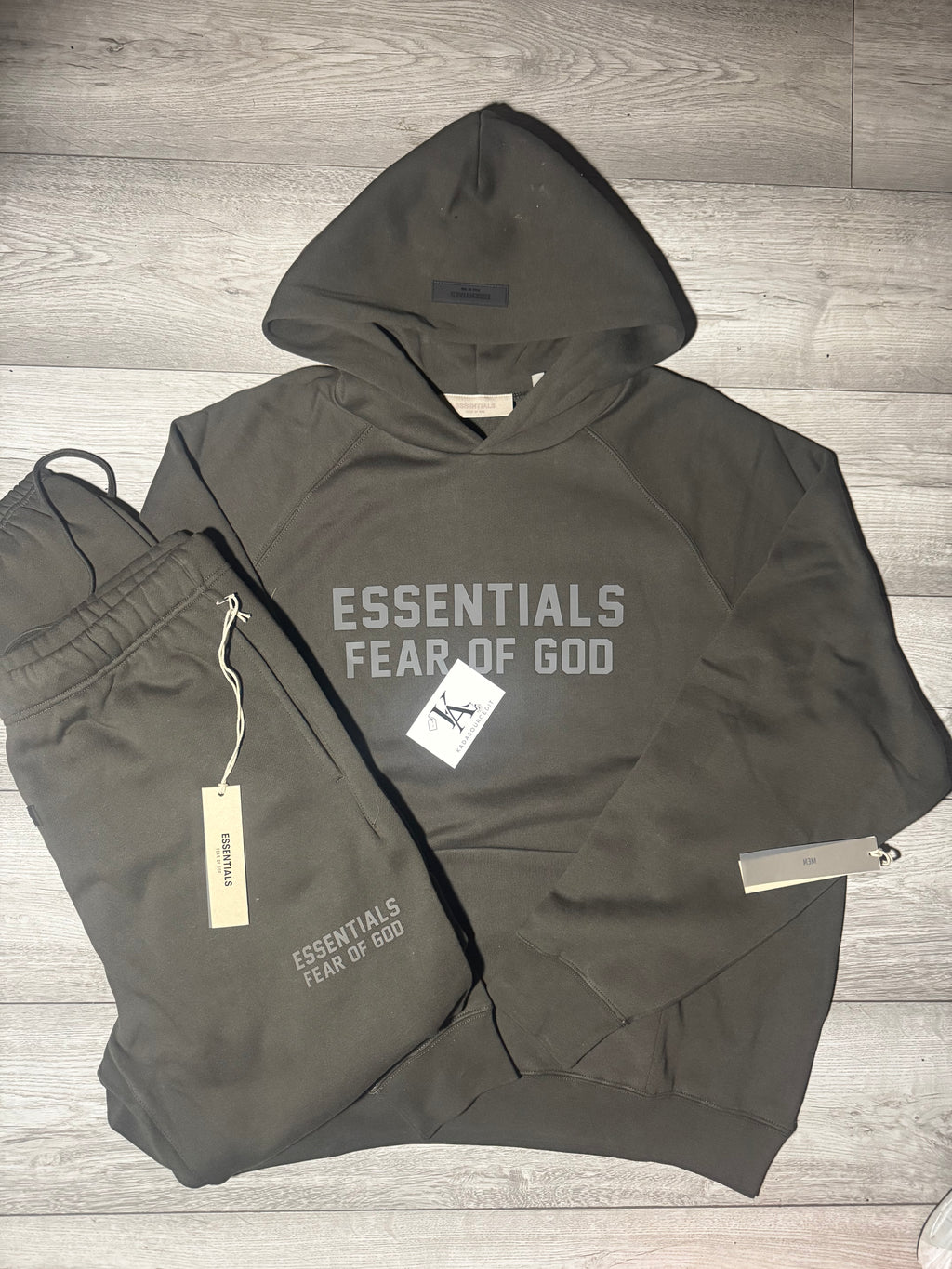 FW22 Essentials Fear Of God ‘Off Black’ Tracksuit