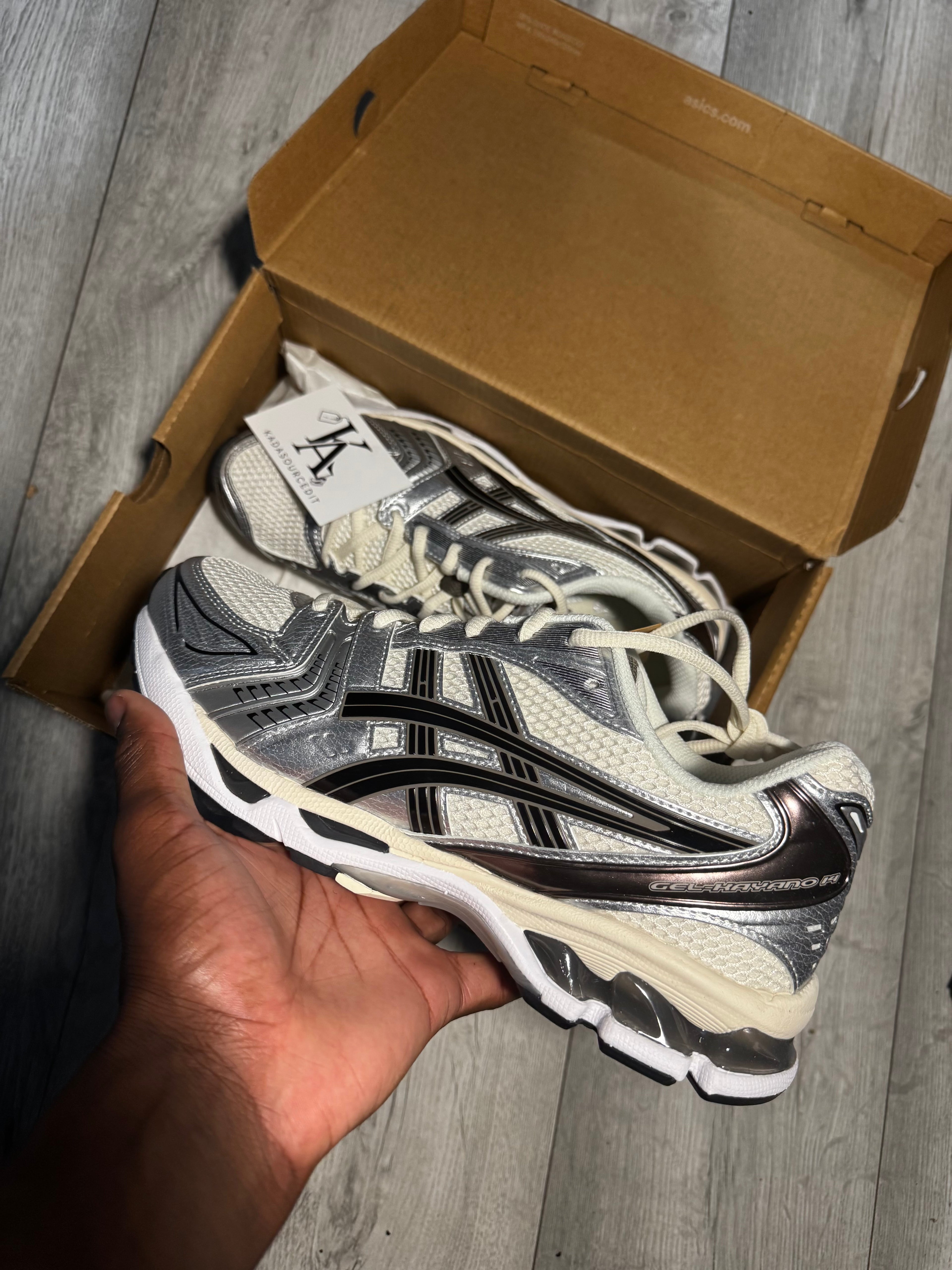 ASICS Gel Kayano 14 ‘cream black’