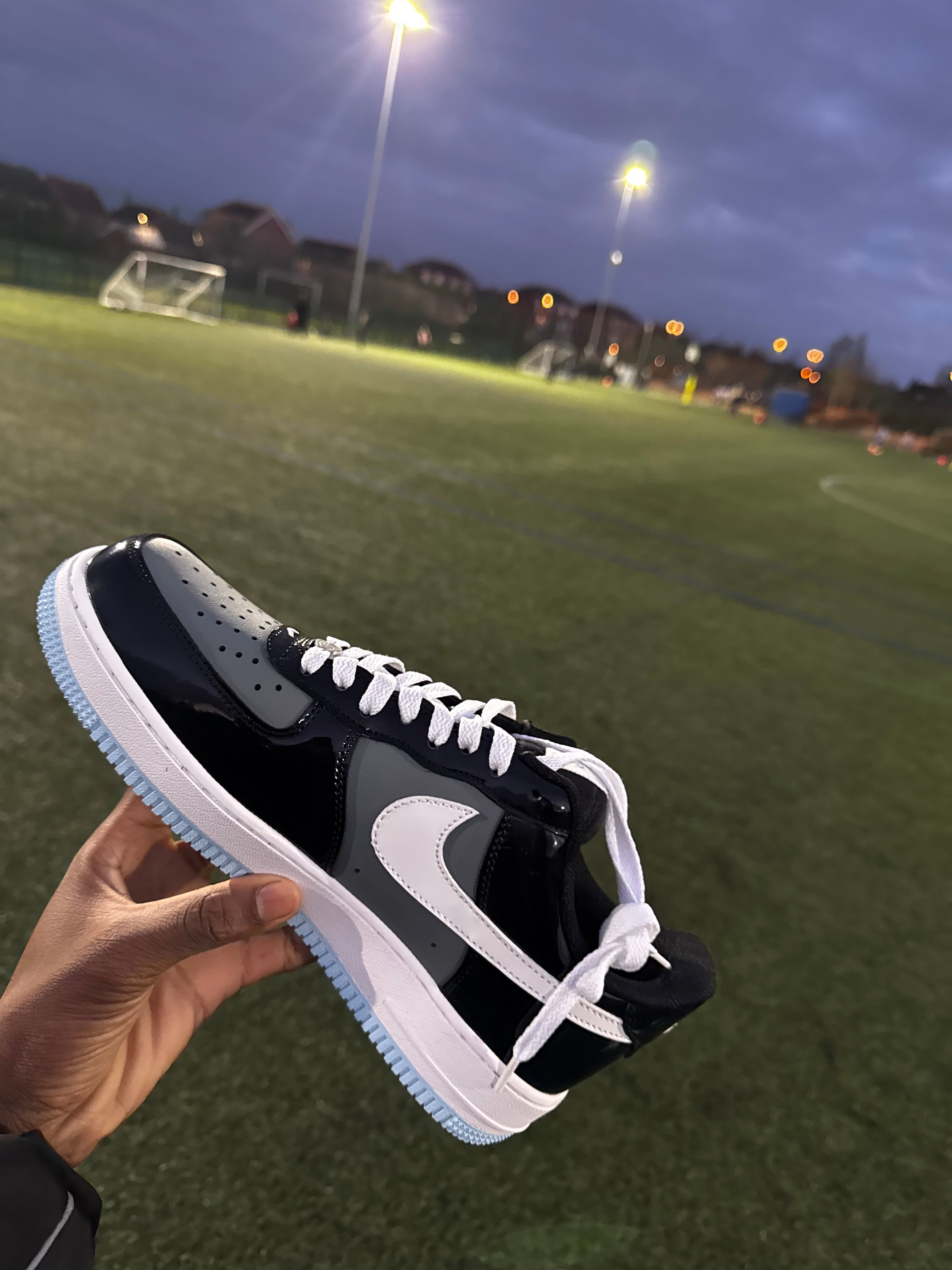 AF1 ‘Black Iron Grey Patent’
