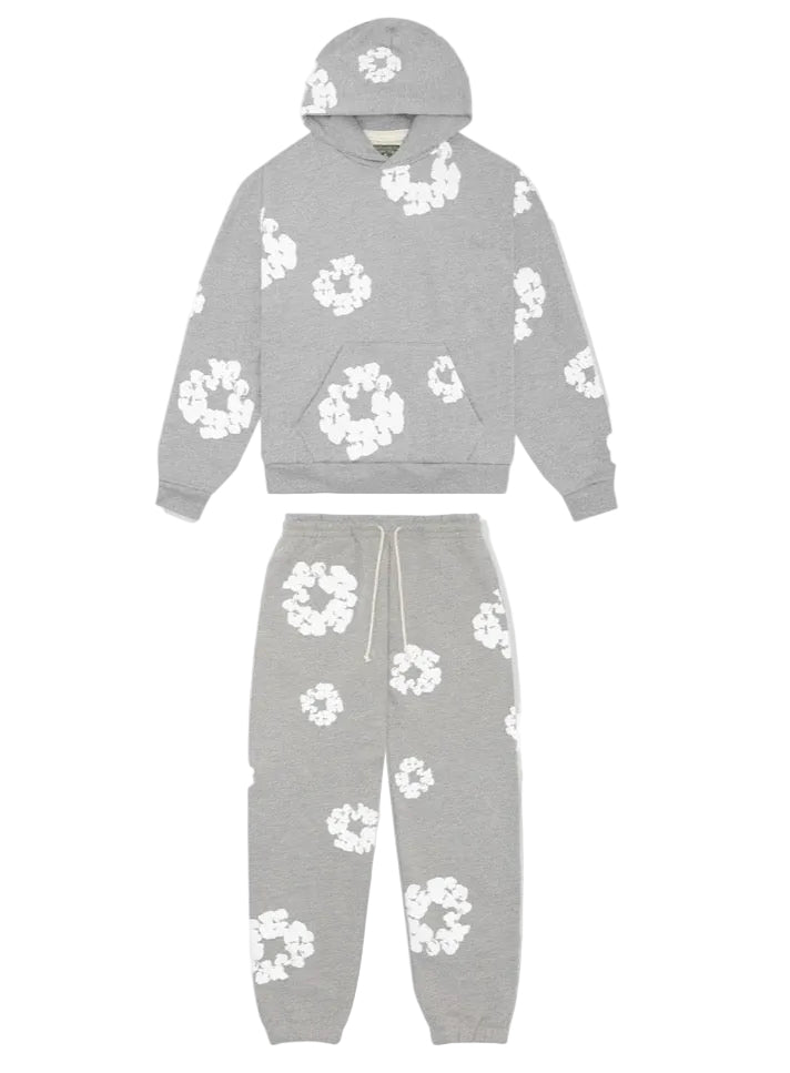 Denim Tears The Cotton Wreath Tracksuit ‘Grey’