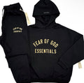 Essentials FW24 ‘Black/Gold’ Tracksuit