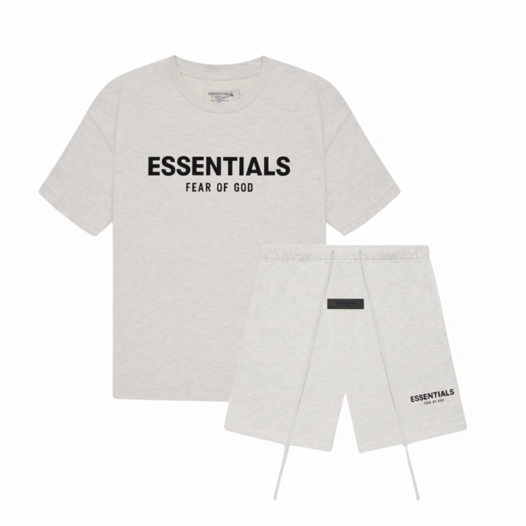 Essentials SS22 ‘Light Oatmeal’ Short Set